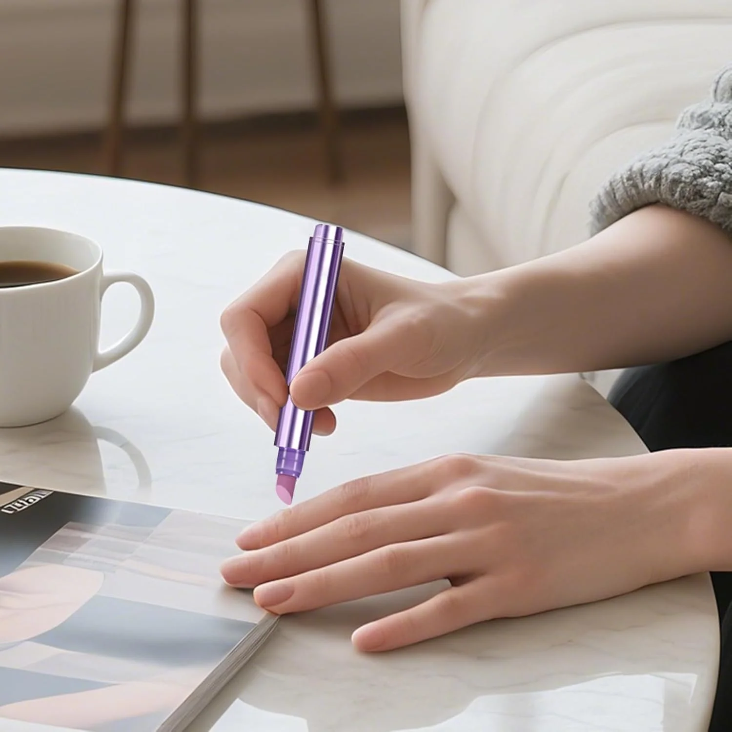 قلم ترمیم ناخن، قلم روغن محلول تجدید کننده مرطوب کننده ناخن - لوازم مراقبت از تغذیه ناخن انگشت پا برای دختران، زنان، همسر، دختر، دوست دختر