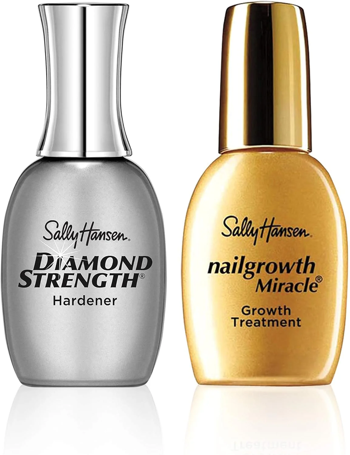 مجموعه تقویت کننده ناخن سالی هانسن Diamond Strength و سرم معجزه رشد ناخن سالی هانسن، کیت ناخن، 2 عدد تقویت کننده ناخن + رشد ناخن