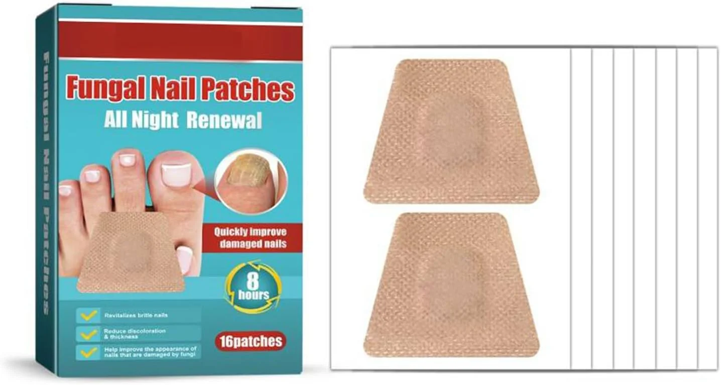 پد ترمیم ناخن چند منظوره Wisfunlly، 60 عدد، ترمیم ناخن برای ناخن های ترک خورده و تغییر رنگ یافته، درمان با پد، بازگرداندن ظاهر سالم