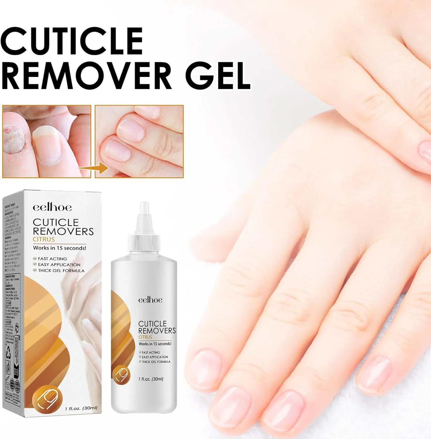 ژل از بین برنده پوستک ناخن، کرم ترمیم کننده ملایم پوستک، درمان ناخن برای نرم کننده پوستک، ژل مراقبت از پوستک ناخن برای ترمیم آسیب و مرطوب کردن مانیکور (30 میلی لیتر) ژل از بین برنده پوستک ناخن، کرم ترمیم کننده ملایم پوستک، درمان ناخن برای نرم کننده پوستک، ژل مراقبت از پوستک ناخن برای ترمیم آسیب و مرطوب کردن مانیکور (30 میلی لیتر)