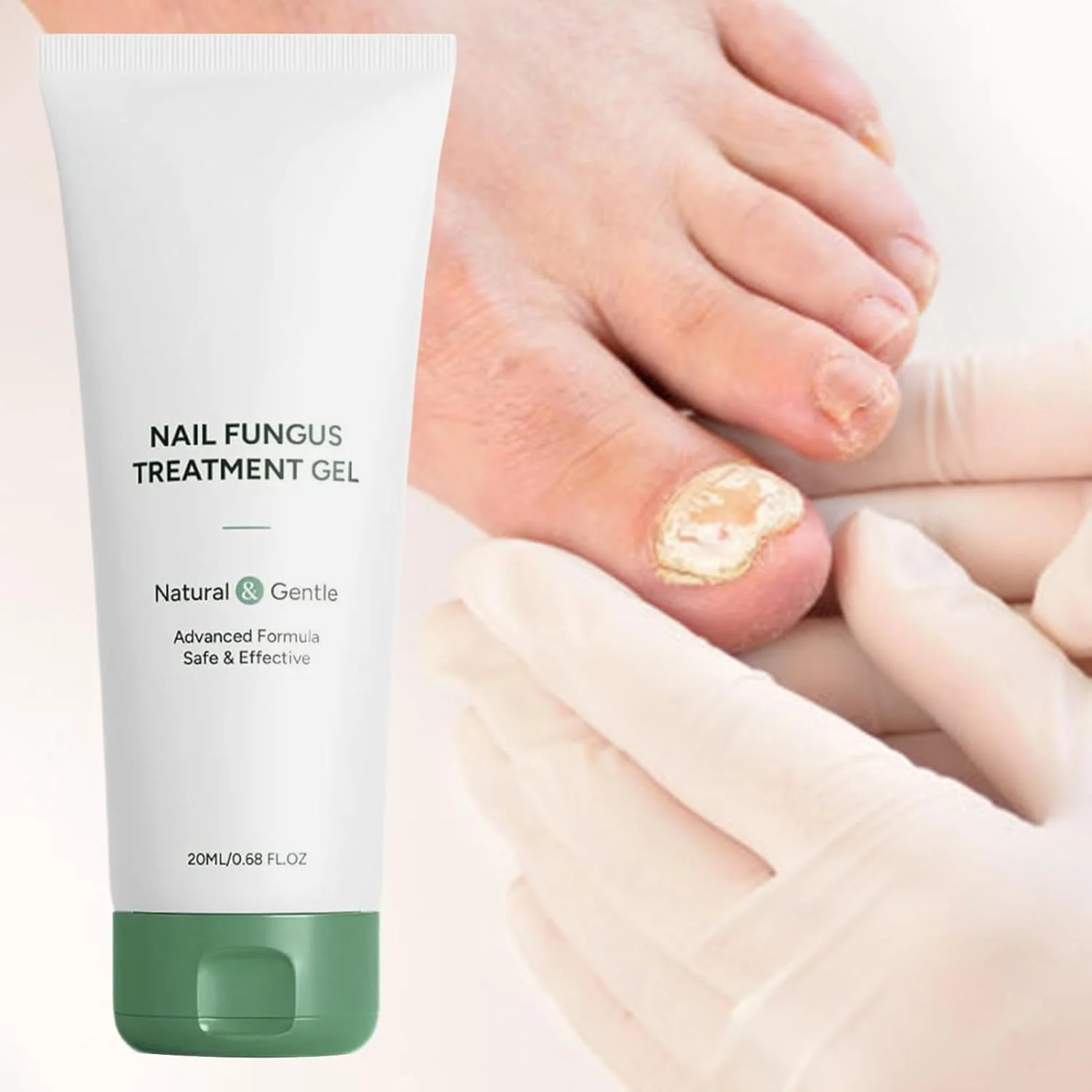 ژل ترمیم ناخن | ژل تقویت کننده ناخن با قدرت اضافی 20 میلی لیتر | محصولات مراقبت شخصی طبیعی برای ناخن های ضخیم، سفت، حساس، خشک، ترک خورده، شکسته، مناسب برای استفاده روزانه، مانیکور، پدیکور، مسافرت، شب و منزل