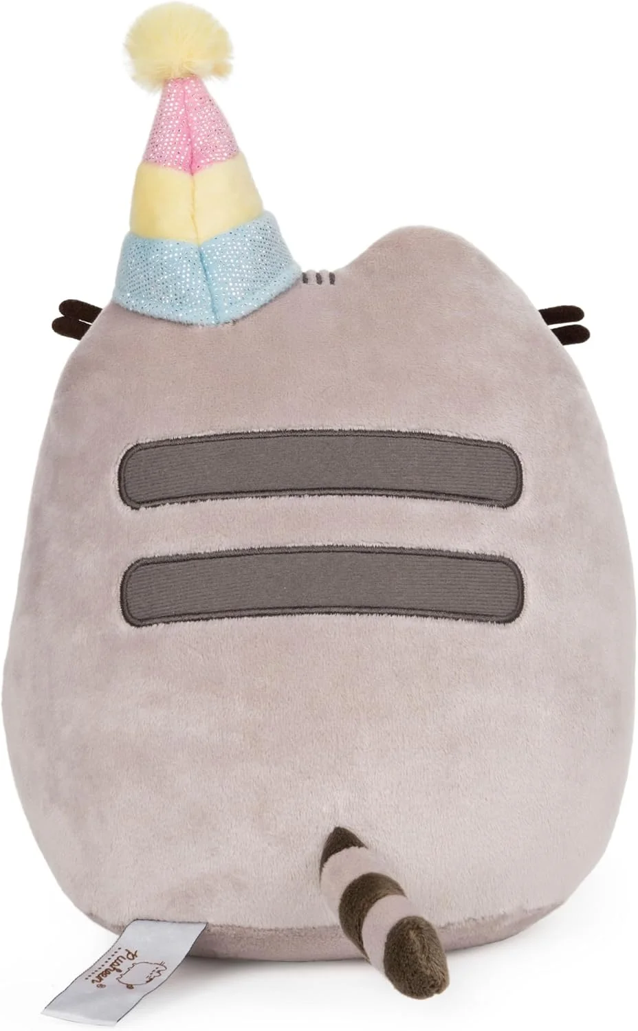 عروسک پولیشی گربه Pusheen با کیک تولد، برند GUND، اندازه 9.5 اینچ عروسک پولیشی گربه Pusheen با کیک تولد، برند GUND، اندازه 9.5 اینچ