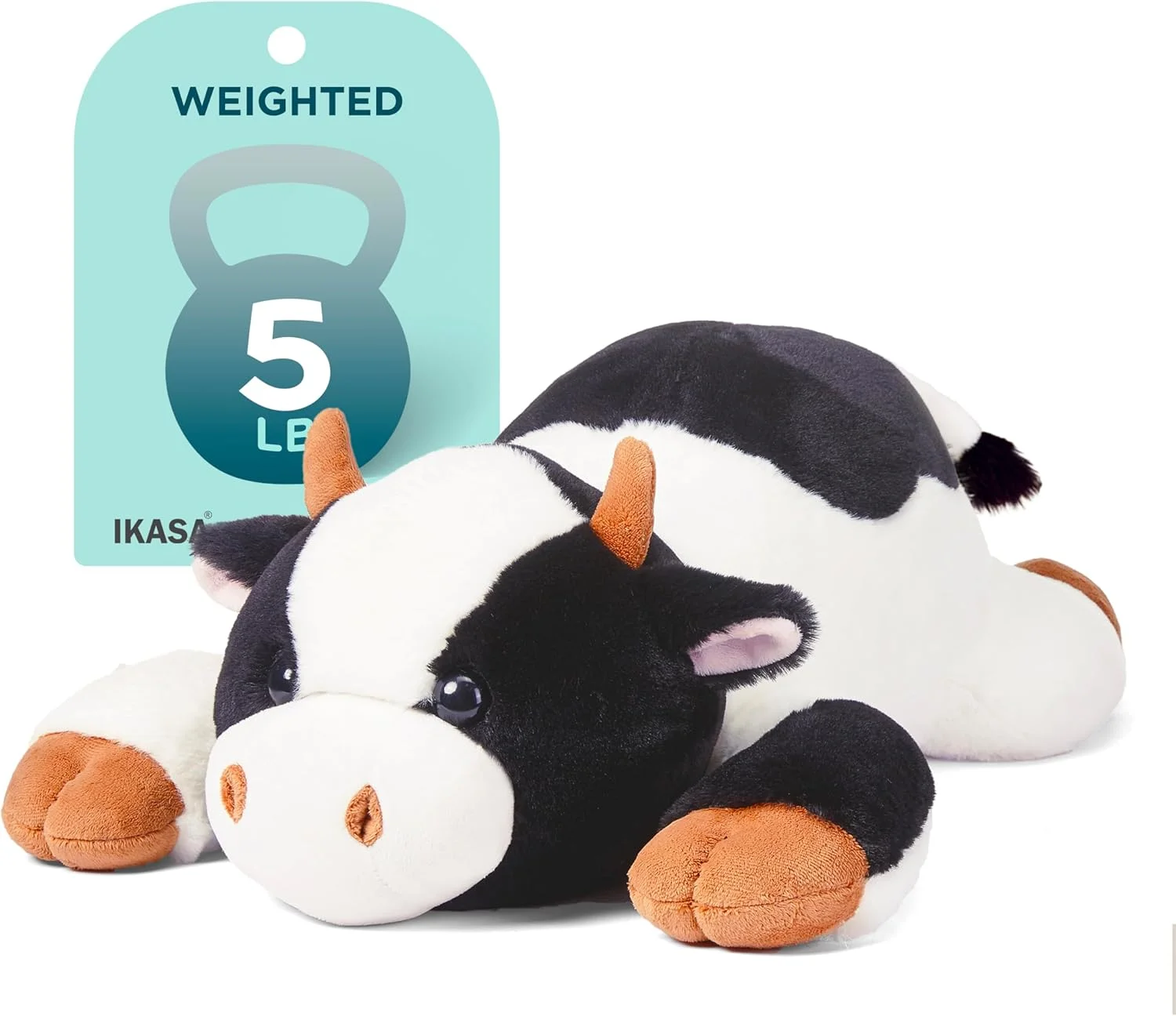 عروسک گاو پولیشی سنگین ایکاسا، 26 اینچ، بزرگ، نرم و لطیف، هدیه ای عالی برای کودکان دختر و پسر عروسک گاو پولیشی سنگین ایکاسا، 26 اینچ، بزرگ، نرم و لطیف، هدیه ای عالی برای کودکان دختر و پسر