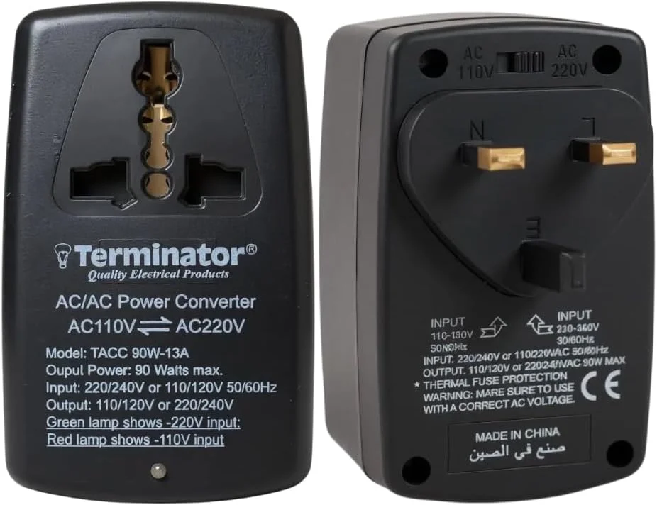 مبدل برق جهانی ترمیناتور (TACC 90W-13A)