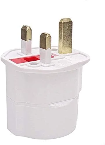 آداپتور 5 عددی دوشاخه EU به UK، تبدیل کننده دوشاخه بریتانیایی به مادگی شوکو، آداپتور مسافرتی پریز 2 پین، 13 آمپر 250 ولت BS1362 فیوز دار آداپتور 5 عددی دوشاخه EU به UK، تبدیل کننده دوشاخه بریتانیایی به مادگی شوکو، آداپتور مسافرتی پریز 2 پین، 13 آمپر 250 ولت BS1362 فیوز دار