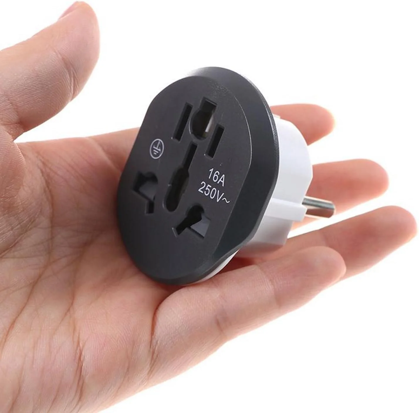 آداپتور مسافرتی چند منظوره یونیورسال 250 ولت 16 آمپر آداپتور مسافرتی چند منظوره یونیورسال 250 ولت 16 آمپر