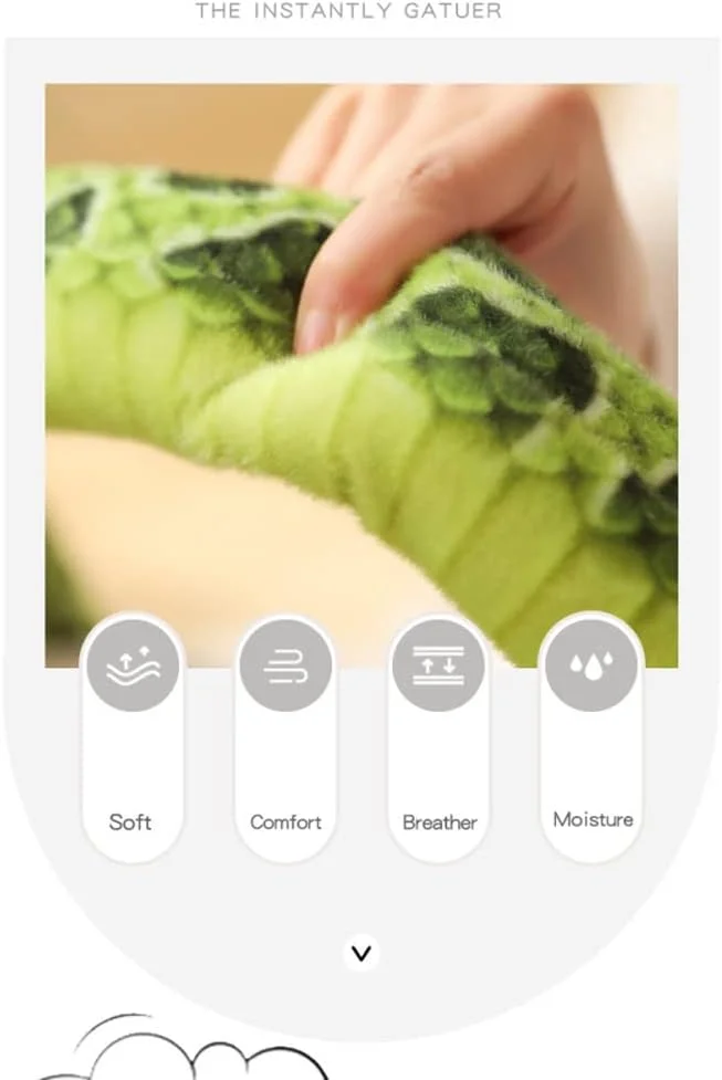 عروسک مار حیوانات کیانسو، عروسک مار پولیشی 78 اینچی، اسباب بازی پولیشی حیوانات مار برای کودکان (مار فیروزه ای) عروسک مار حیوانات کیانسو، عروسک مار پولیشی 78 اینچی، اسباب بازی پولیشی حیوانات مار برای کودکان (مار فیروزه ای)