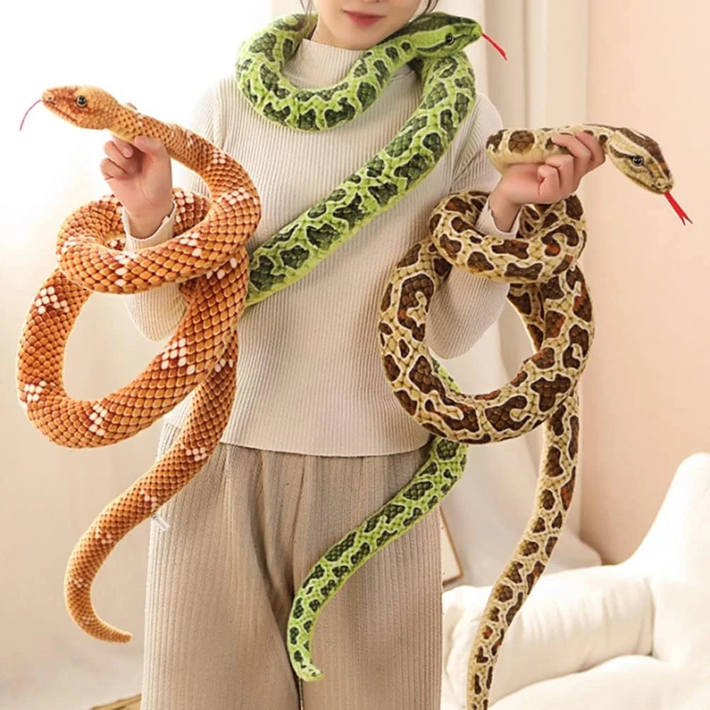 عروسک مار حیوانات کیانسو، عروسک مار پولیشی 78 اینچی برای کودکان (مار فیروزه ای) عروسک مار حیوانات کیانسو، عروسک مار پولیشی 78 اینچی برای کودکان (مار فیروزه ای)