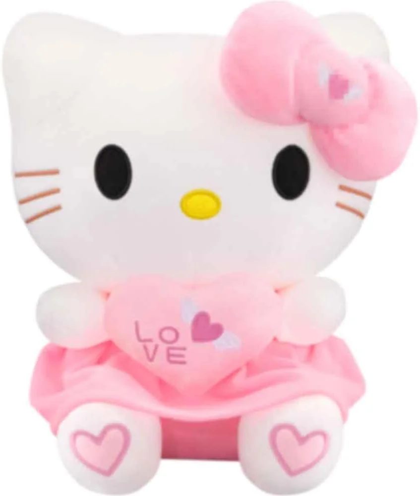 عروسک های پولیشی کاوایی، عروسک های نرم و ناز 27.5 سانتی متری، پولیشی های دوست داشتنی، اسباب بازی حیوانات عروسکی کارتونی برای طرفداران دخترانه، هدیه برای تولد کودکان (A)