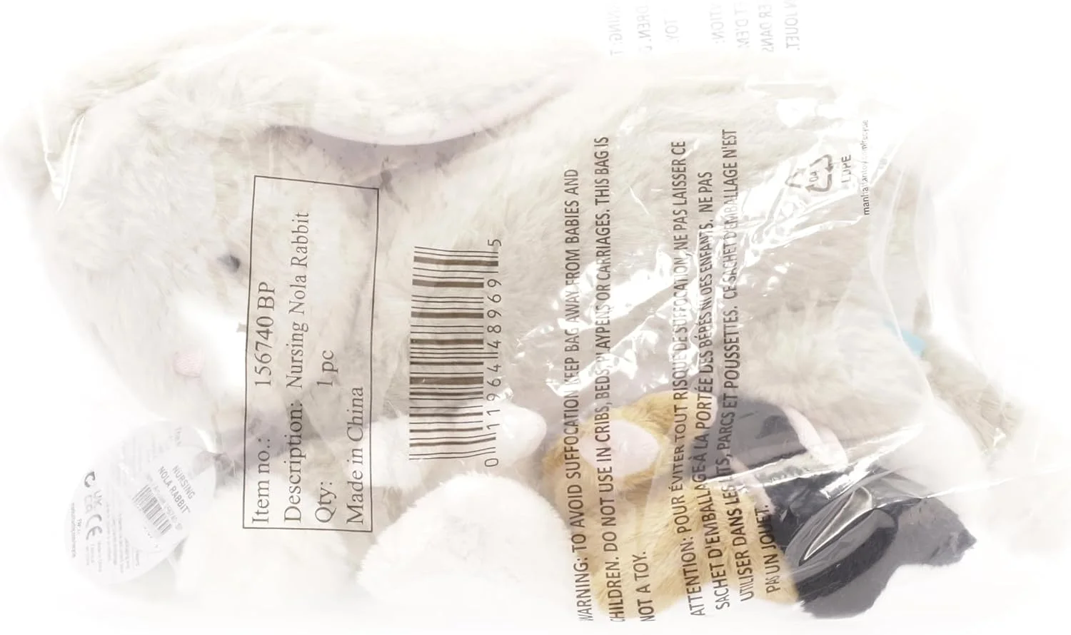 عروسک خرگوش پرستار نولا Manhattan Toy به همراه بچه خرگوش های پولیشی عروسک خرگوش پرستار نولا Manhattan Toy به همراه بچه خرگوش های پولیشی