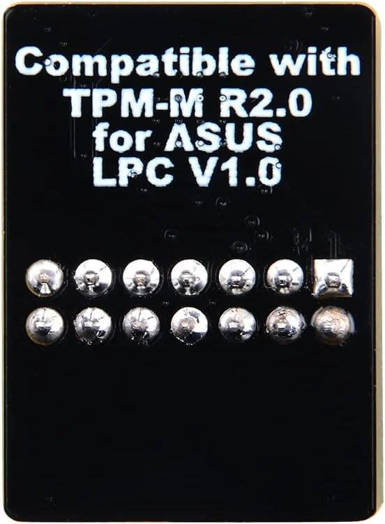 ماژول TPM2.0 LPC 14Pin با Infineon SLB9665 برای مادربرد ایسوس سازگار با TPM-M R2.0 - تصویر 2
