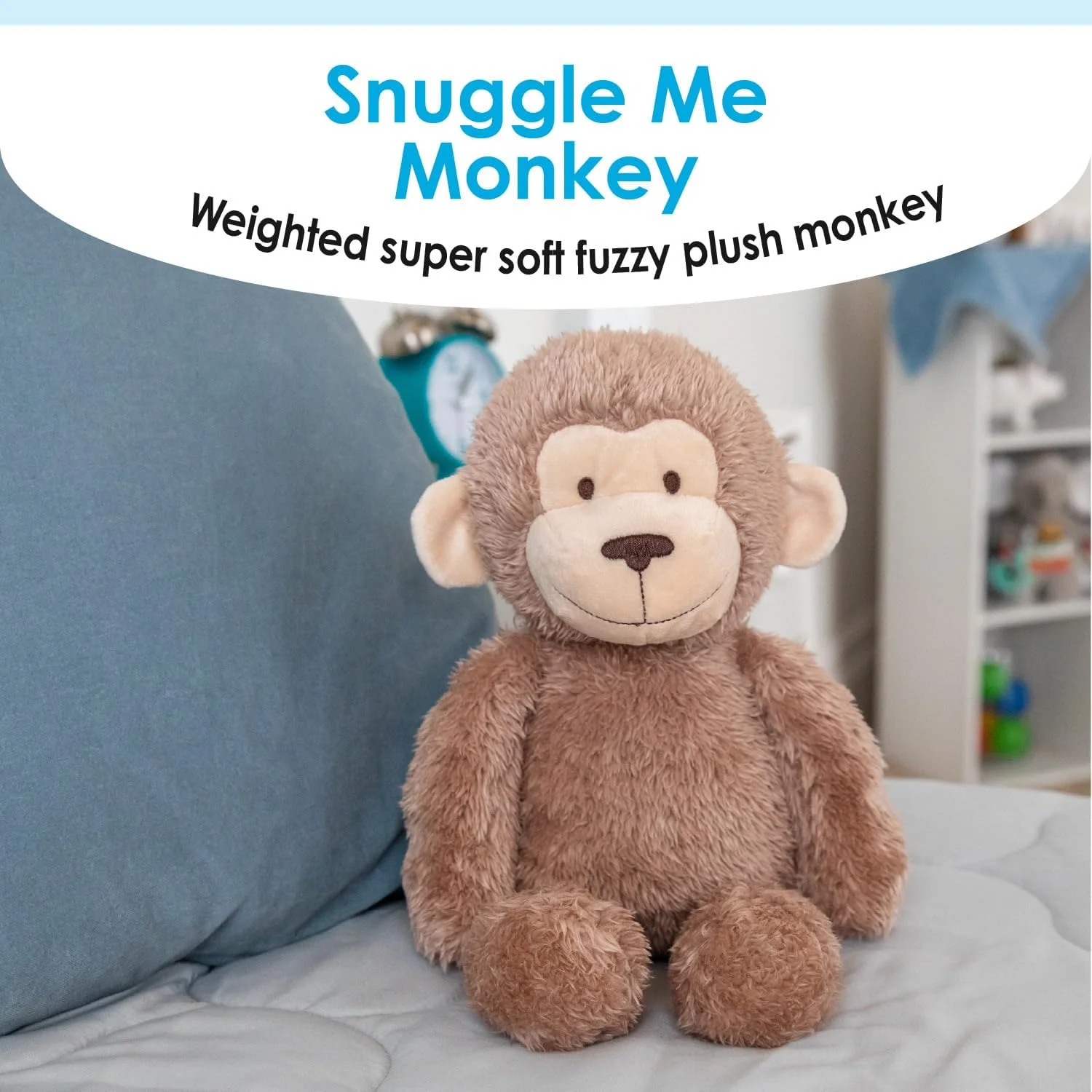 عروسک پولیشی میمون Carter's Snuggle Me Kids Preferred، مناسب برای تمام سنین