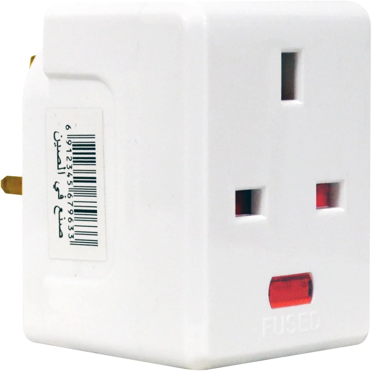 آداپتور چند شاخه 3 در 1 Kadris MU-1046، سفید