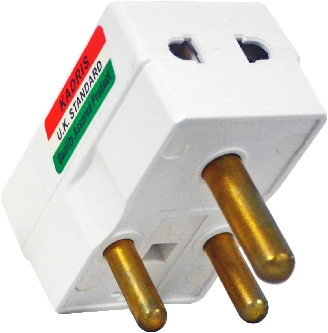 آداپتور دوشاخه مسافرتی جهانی کادریس مدل MU-1075 با جریان 13 آمپر، سفید آداپتور دوشاخه مسافرتی جهانی کادریس مدل MU-1075 با جریان 13 آمپر، سفید