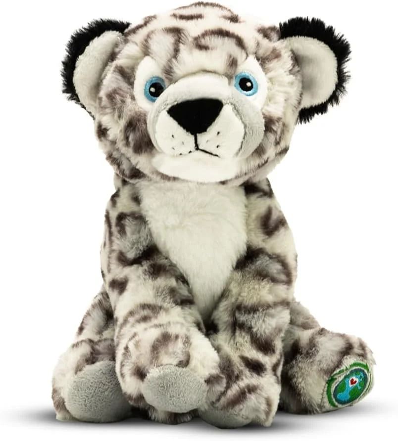 پلنگ برفی پولیشی سازگار با محیط زیست Your Planet - حیوان عروسکی نرم 23 سانتی متری - ساخته شده از مواد بازیافتی - اسباب بازی پایدار و نوازشگر برای کودکان پلنگ برفی پولیشی سازگار با محیط زیست Your Planet - حیوان عروسکی نرم 23 سانتی متری - ساخته شده از مواد بازیافتی - اسباب بازی پایدار و نوازشگر برای کودکان