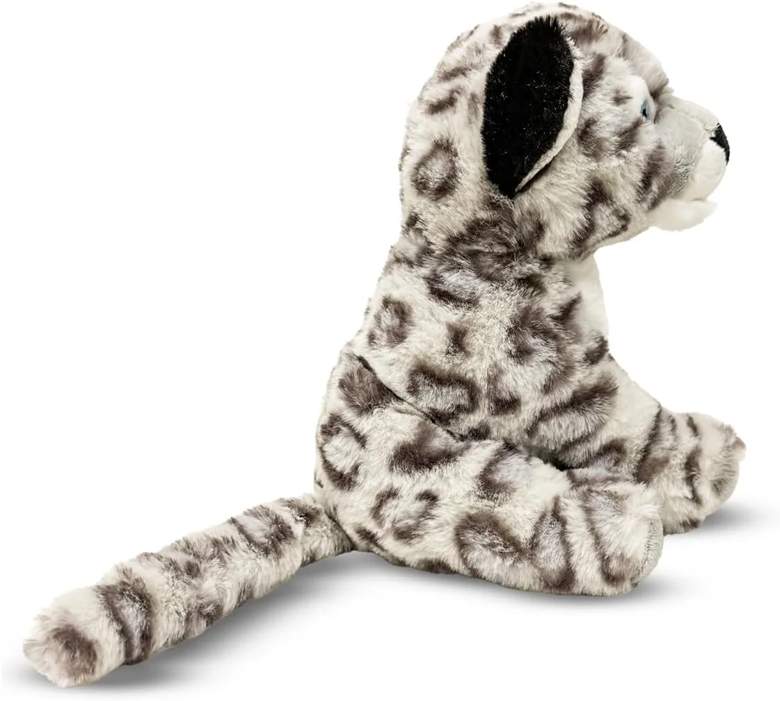 پلنگ برفی پولیشی سازگار با محیط زیست Your Planet - حیوان عروسکی نرم 23 سانتی متری - ساخته شده از مواد بازیافتی - اسباب بازی پایدار و نوازشگر برای کودکان پلنگ برفی پولیشی سازگار با محیط زیست Your Planet - حیوان عروسکی نرم 23 سانتی متری - ساخته شده از مواد بازیافتی - اسباب بازی پایدار و نوازشگر برای کودکان