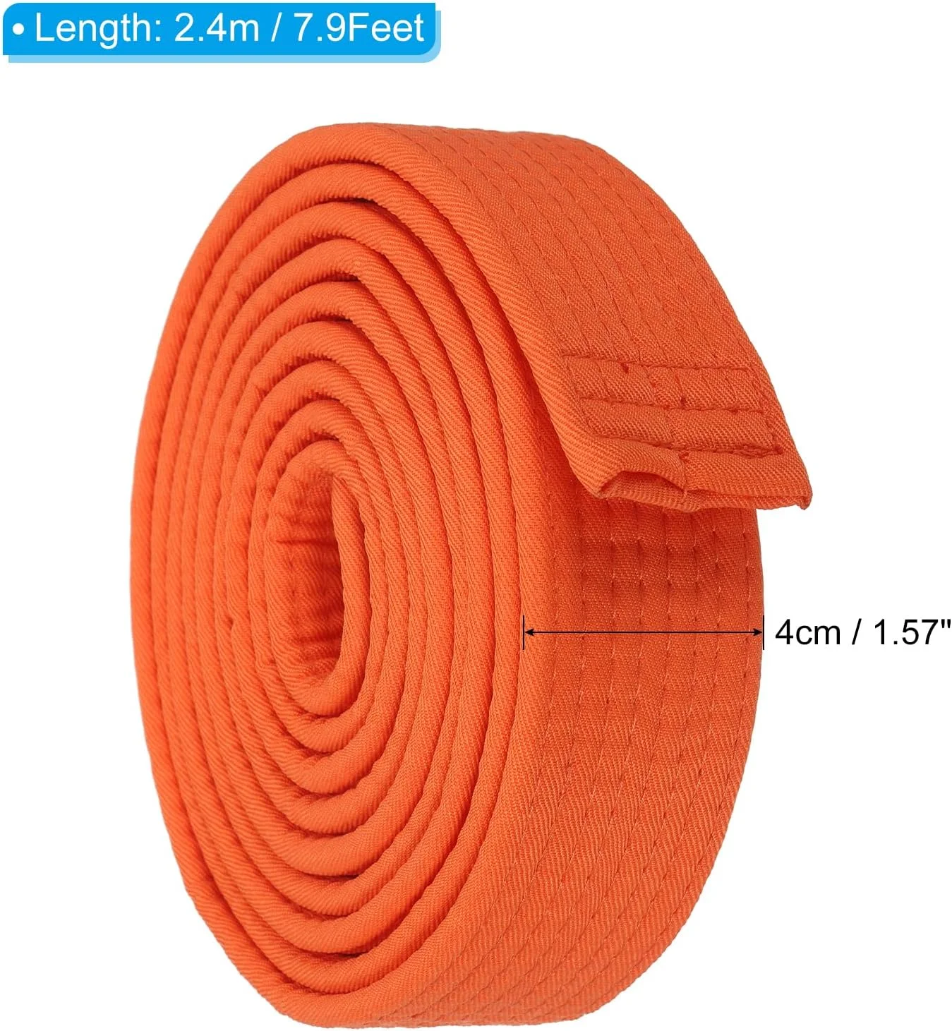 کمربند رنگی تکواندو PATIKIL، کمربند جودو و کاراته هنرهای رزمی نخی برای تمرین مربیگری کمربند رنگی تکواندو PATIKIL، کمربند جودو و کاراته هنرهای رزمی نخی برای تمرین مربیگری