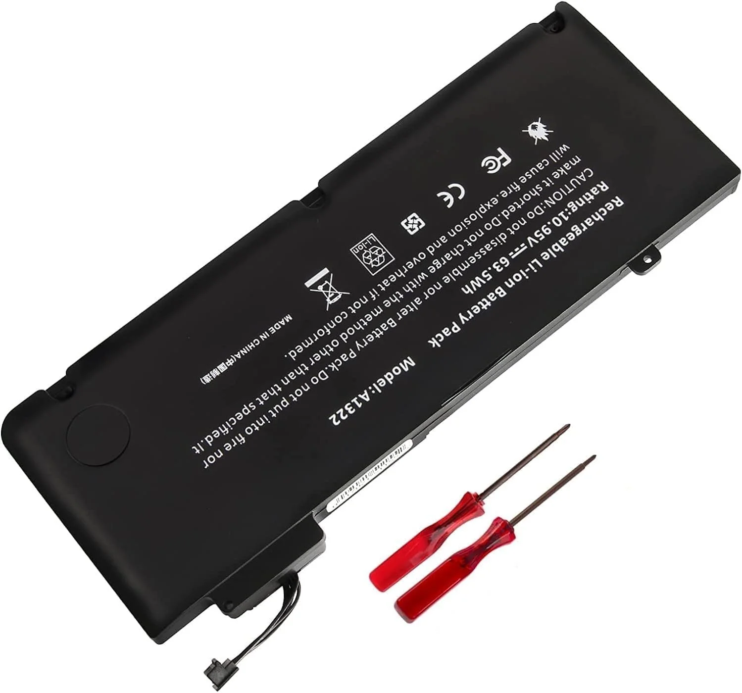 باتری A1278 A1322 سازگار با Apple MacBook Pro 13 اینچ (نسخه اواسط سال 2009 2010 2011 2012) MB990*/A / MB990CH/A / MB990J/A / MB990LL/A / MB990ZP/A / MB991*/A MC700LL/A MC724LL/A باتری A1278 A1322 سازگار با Apple MacBook Pro 13 اینچ (نسخه اواسط سال 2009 2010 2011 2012) MB990*/A / MB990CH/A / MB990J/A / MB990LL/A / MB990ZP/A / MB991*/A MC700LL/A MC724LL/A