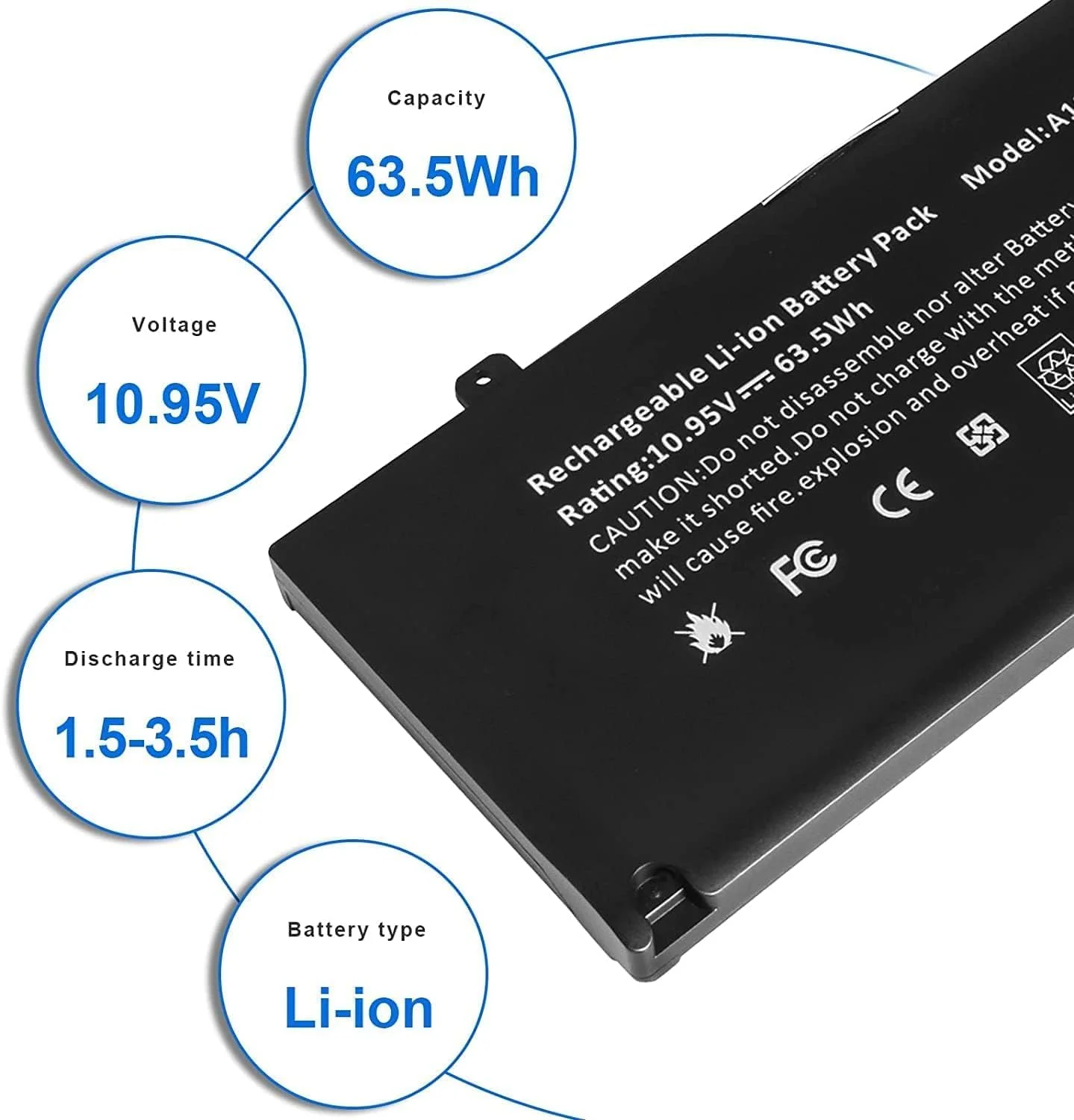 باتری A1278 A1322 سازگار با Apple MacBook Pro 13 اینچ (نسخه اواسط سال 2009 2010 2011 2012) MB990*/A / MB990CH/A / MB990J/A / MB990LL/A / MB990ZP/A / MB991*/A MC700LL/A MC724LL/A باتری A1278 A1322 سازگار با Apple MacBook Pro 13 اینچ (نسخه اواسط سال 2009 2010 2011 2012) MB990*/A / MB990CH/A / MB990J/A / MB990LL/A / MB990ZP/A / MB991*/A MC700LL/A MC724LL/A