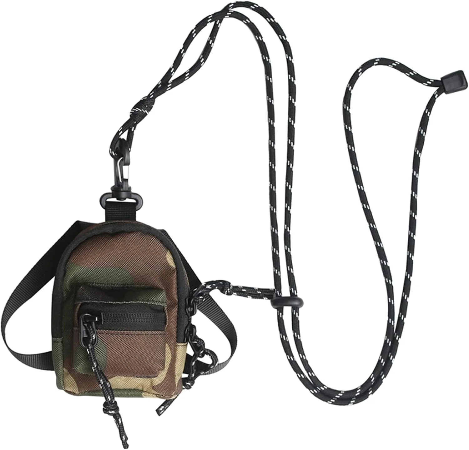 کیف دوشی کراس بادی ZERZENGGENGPT با کارابین برای مردان و زنان، کیف پول مسافرتی کوچک، کیف کراس بادی کوچک، کیف موبایل کیف دوشی کراس بادی ZERZENGGENGPT با کارابین برای مردان و زنان، کیف پول مسافرتی کوچک، کیف کراس بادی کوچک، کیف موبایل