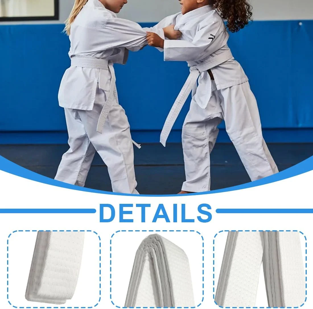 کمربند جودو XPEX، 2 عدد 2 متری، کمربند تکواندو سفید/زرد، هنرهای رزمی، کاراته، جودو، کمربند هنرهای رزمی برای ورزش های بودو، جودو، کاراته، کیک بوکسینگ کمربند جودو XPEX، 2 عدد 2 متری، کمربند تکواندو سفید/زرد، هنرهای رزمی، کاراته، جودو، کمربند هنرهای رزمی برای ورزش های بودو، جودو، کاراته، کیک بوکسینگ