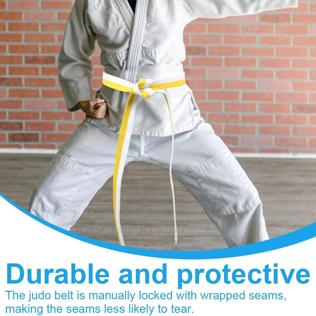 کمربند جودو XPEX، 2 عدد 2 متری، کمربند تکواندو سفید/زرد، هنرهای رزمی، کاراته، جودو، کمربند هنرهای رزمی برای ورزش های بودو، جودو، کاراته، کیک بوکسینگ کمربند جودو XPEX، 2 عدد 2 متری، کمربند تکواندو سفید/زرد، هنرهای رزمی، کاراته، جودو، کمربند هنرهای رزمی برای ورزش های بودو، جودو، کاراته، کیک بوکسینگ