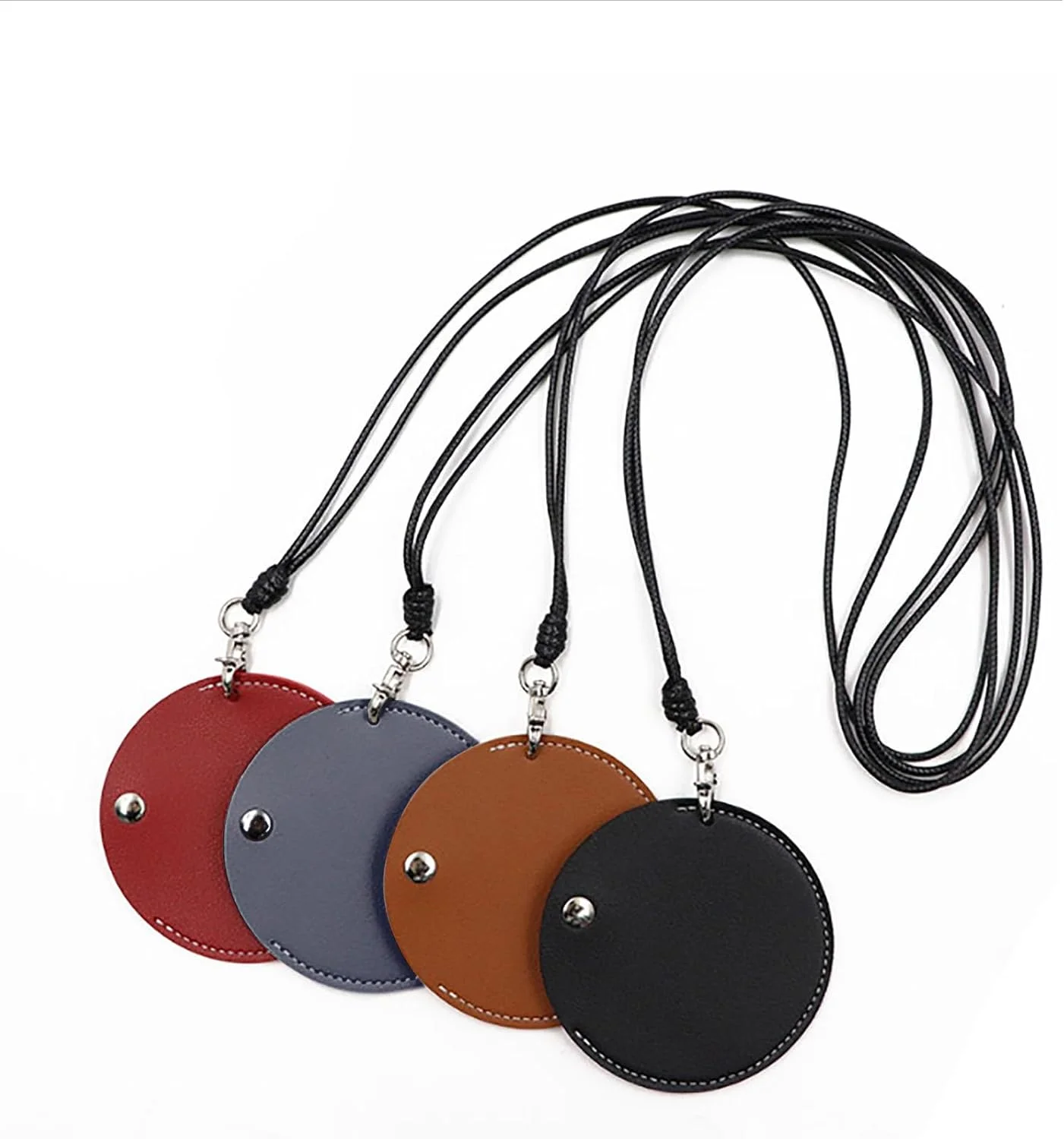 ZERZENGGENGPT کیف آویز گردنی، جعبه حمل هدفون، کیف کوچک قابل حمل برای نگهداری هدفون، آویز چرمی، استفاده آسان، قرمز شرابی ZERZENGGENGPT کیف آویز گردنی، جعبه حمل هدفون، کیف کوچک قابل حمل برای نگهداری هدفون، آویز چرمی، استفاده آسان، قرمز شرابی