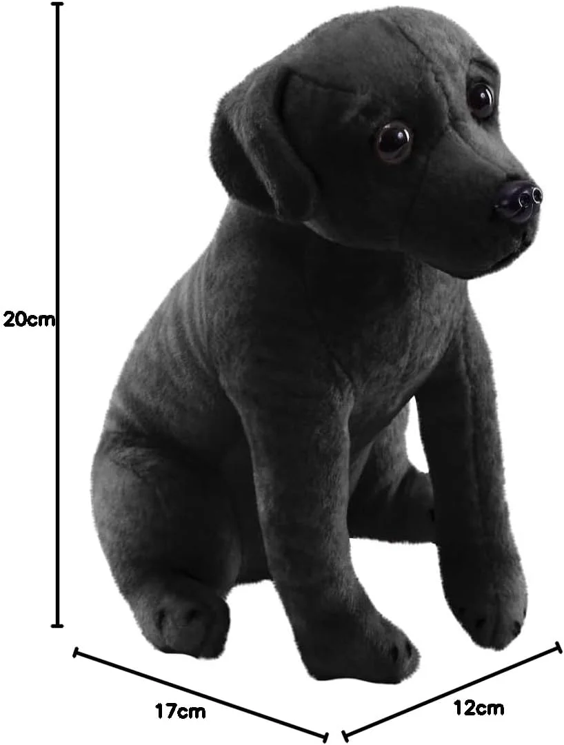 سگ نجات جمهوری وحشی، لابرادور مشکی، حیوان عروسکی، با صدا، 14 سانتی متر، هدیه برای کودکان، اسباب بازی پولیشی، پر شده از بطری های آب بازیافتی سگ نجات جمهوری وحشی، لابرادور مشکی، حیوان عروسکی، با صدا، 14 سانتی متر، هدیه برای کودکان، اسباب بازی پولیشی، پر شده از بطری های آب بازیافتی