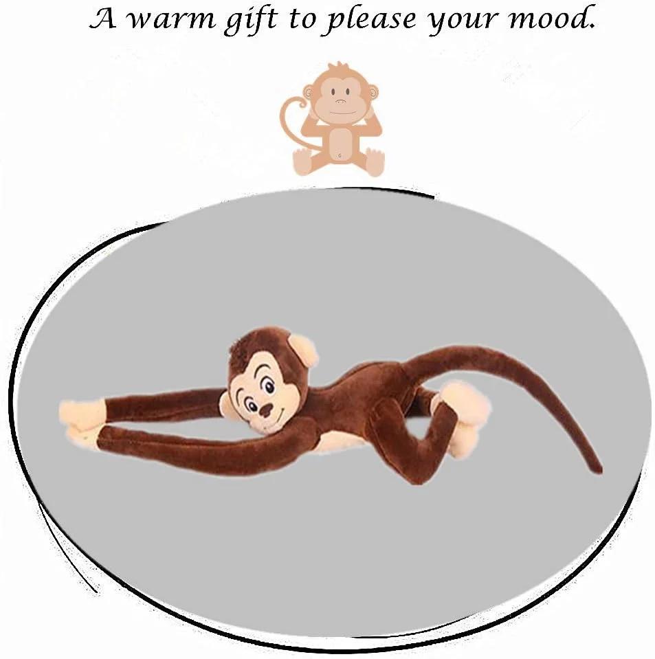 آویز عروسکی میمون برای کودکان و بزرگسالان (70 سانتی متر)