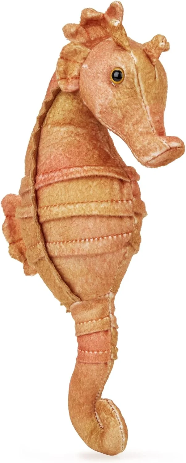 عروسک پولیشی نرم و بغلی کودکانه Zappi Co - بخشی از مجموعه حیوانات سافاری، مناسب برای کودکان (ارتفاع 15 سانتی متر) (اسب دریایی) عروسک پولیشی نرم و بغلی کودکانه Zappi Co - بخشی از مجموعه حیوانات سافاری، مناسب برای کودکان (ارتفاع 15 سانتی متر) (اسب دریایی)