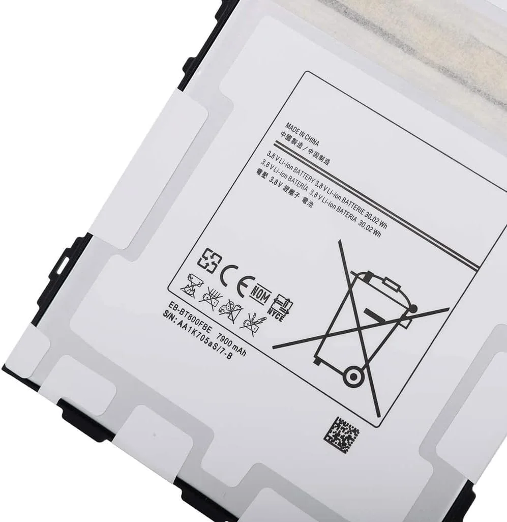 باتری تبلت ACJADL EB-BT800FBE EB-BT800FBU سازگار با Samsung Galaxy TAB S 10.5 LTE SM-T800 SM-T801 SM-T805 SM-T807 SM-T807A SM-T807P EB-BT800FBJ EB-BT800FBC 7900mAh به همراه ابزار باتری تبلت ACJADL EB-BT800FBE EB-BT800FBU سازگار با Samsung Galaxy TAB S 10.5 LTE SM-T800 SM-T801 SM-T805 SM-T807 SM-T807A SM-T807P EB-BT800FBJ EB-BT800FBC 7900mAh به همراه ابزار