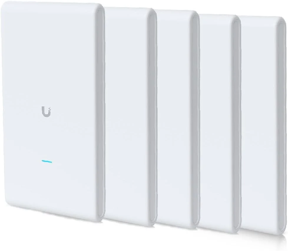 اکسس پوینت وایرلس یوبیکیوتی نتورکس UAP-AC-M-PRO با سرعت 1300 مگابیت بر ثانیه و قابلیت PoE - سفید