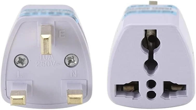 آداپتور پریز برق مسافرتی جهانی قابل حمل، تبدیل کننده پریز برق خانگی بریتانیا، آمریکا، استرالیا، اروپا به پریز دیواری