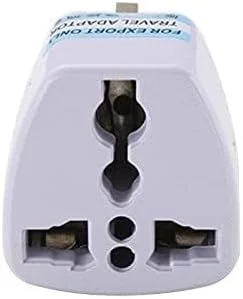 آداپتور پریز برق مسافرتی جهانی قابل حمل، تبدیل کننده پریز برق خانگی بریتانیا، آمریکا، استرالیا، اروپا به پریز دیواری