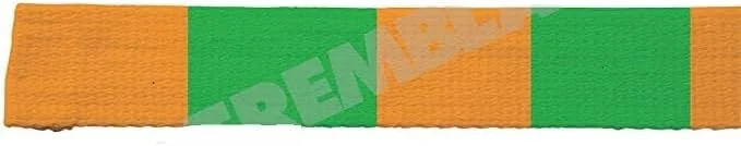 رول کمربند جودو ترمبلی ۲۵ متری نارنجی سبز