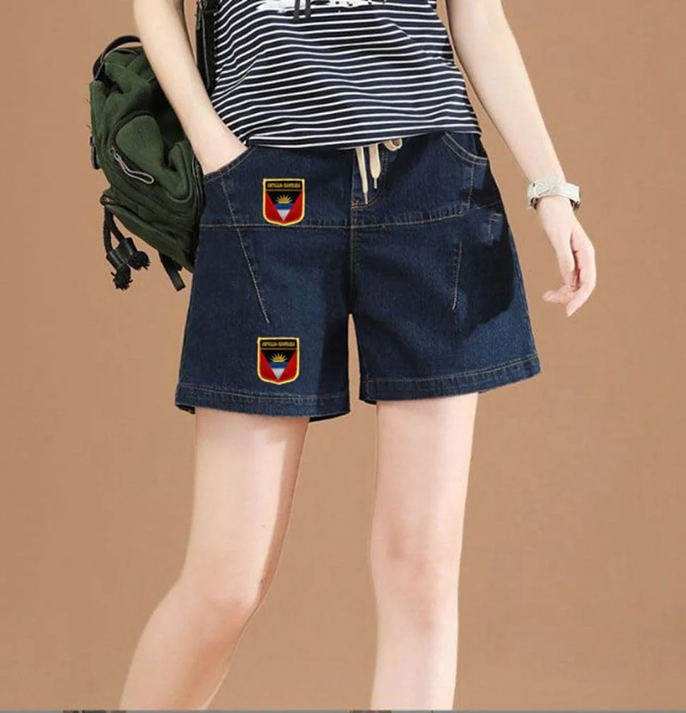 یک عدد تکه پرچم آنتیگوا و باربودا، قابل اتو یا دوخت، گلدوزی شده، تاکتیکی، نظامی، ملی، تکه آنتیگوا و باربودا