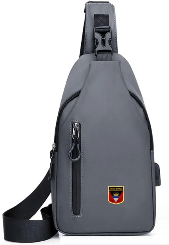 یک عدد تکه پرچم آنتیگوا و باربودا، قابل اتو یا دوخت، گلدوزی شده، تاکتیکی، نظامی، ملی، تکه آنتیگوا و باربودا