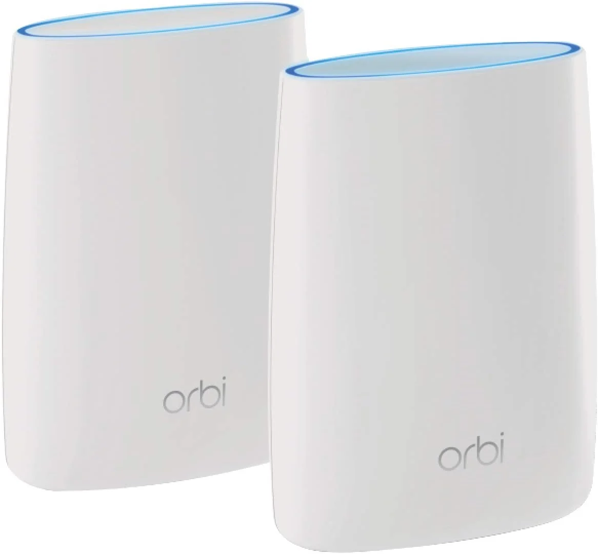 سیستم وای‌فای مش خانگی NETGEAR RBK50 Orbi (روتر و ماهواره)، سه بانده AC3000 (3.0 گیگابیت بر ثانیه) - کنترل والدین Circle و سازگار با الکسا (RBK50-100UKS - سفید)