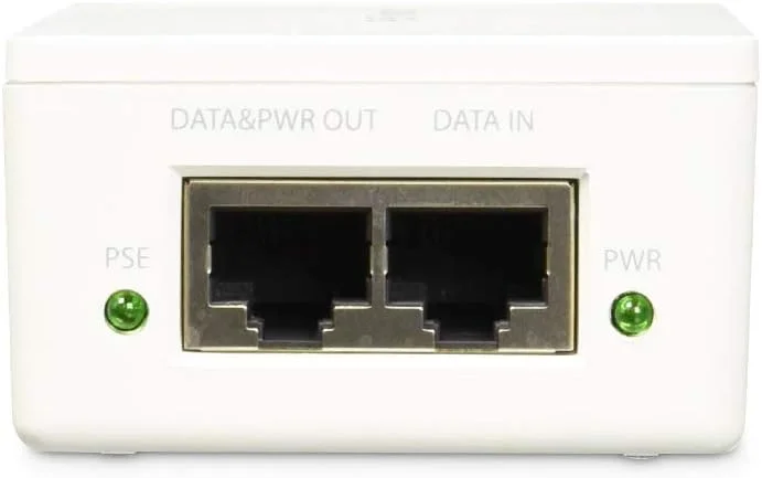 آداپتور تزریق کننده PoE+ گیگابیتی 30 واتی Tenda، سازگار با 802.3at و 802.3af (POE30G-AT)، سفید