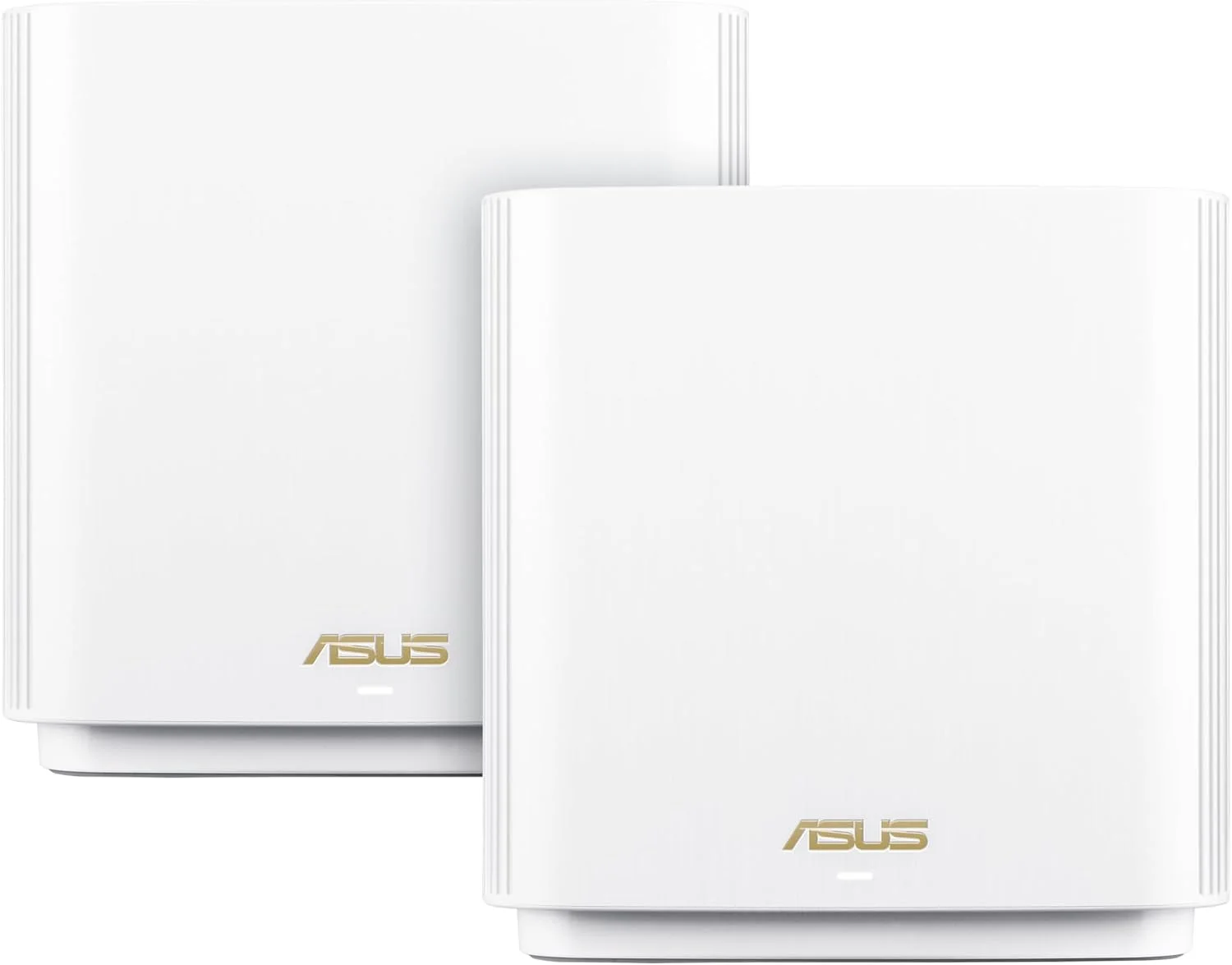 سیستم وای فای مش سه بانده ASUS ZenWiFi Whole-Home WiFi 6E (ET8 2PK)، پوشش تا 5,500 فوت مربع و 6+ اتاق، 6600 مگابیت بر ثانیه، باند 6 گیگاهرتز جدید، AiMesh، Instant Guard