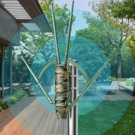 تقویت کننده WiFi بیرونی WAVLINK AC1200، تقویت کننده سیگنال برد بلند با توان بالا با منبع تغذیه PoE، 2 پورت گیگابیتی، دو باند 2.4 گیگاهرتز + 5 گیگاهرتز، پشتیبانی از حالت های روتر/AP/تقویت کننده برای خانه، RV، دوربین