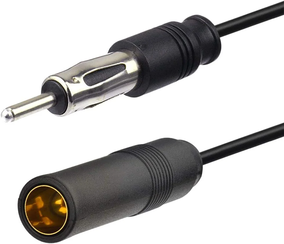 کابل افزایش طول آنتن رادیو خودرو 50 سانتی متر، کابل کواکسیال افزایش طول آنتن رادیو FM AM با کانکتور DIN برای استریو خودرو، کامیون، پخش کننده CD و گیرنده رسانه کابل افزایش طول آنتن رادیو خودرو 50 سانتی متر، کابل کواکسیال افزایش طول آنتن رادیو FM AM با کانکتور DIN برای استریو خودرو، کامیون، پخش کننده CD و گیرنده رسانه