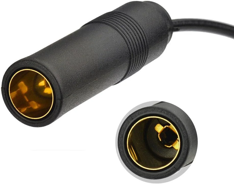 کابل افزایش طول آنتن رادیو خودرو 50 سانتی متر، کابل کواکسیال افزایش طول آنتن رادیو FM AM با کانکتور DIN برای استریو خودرو، کامیون، پخش کننده CD و گیرنده رسانه کابل افزایش طول آنتن رادیو خودرو 50 سانتی متر، کابل کواکسیال افزایش طول آنتن رادیو FM AM با کانکتور DIN برای استریو خودرو، کامیون، پخش کننده CD و گیرنده رسانه