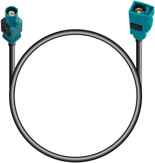 کابل آداپتور فکرا Z نر به مادگی Vecys، 25 سانتی متر، فیش فکرا Z به سوکت فکرا Z، کابل آنتن RG174 برای آنتن های GPS جهانی و سیستم ناوبری DAB