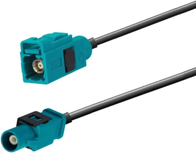 کابل آداپتور فکرا Z نر به مادگی Vecys، 25 سانتی متر، فیش فکرا Z به سوکت فکرا Z، کابل آنتن RG174 برای آنتن های GPS جهانی و سیستم ناوبری DAB