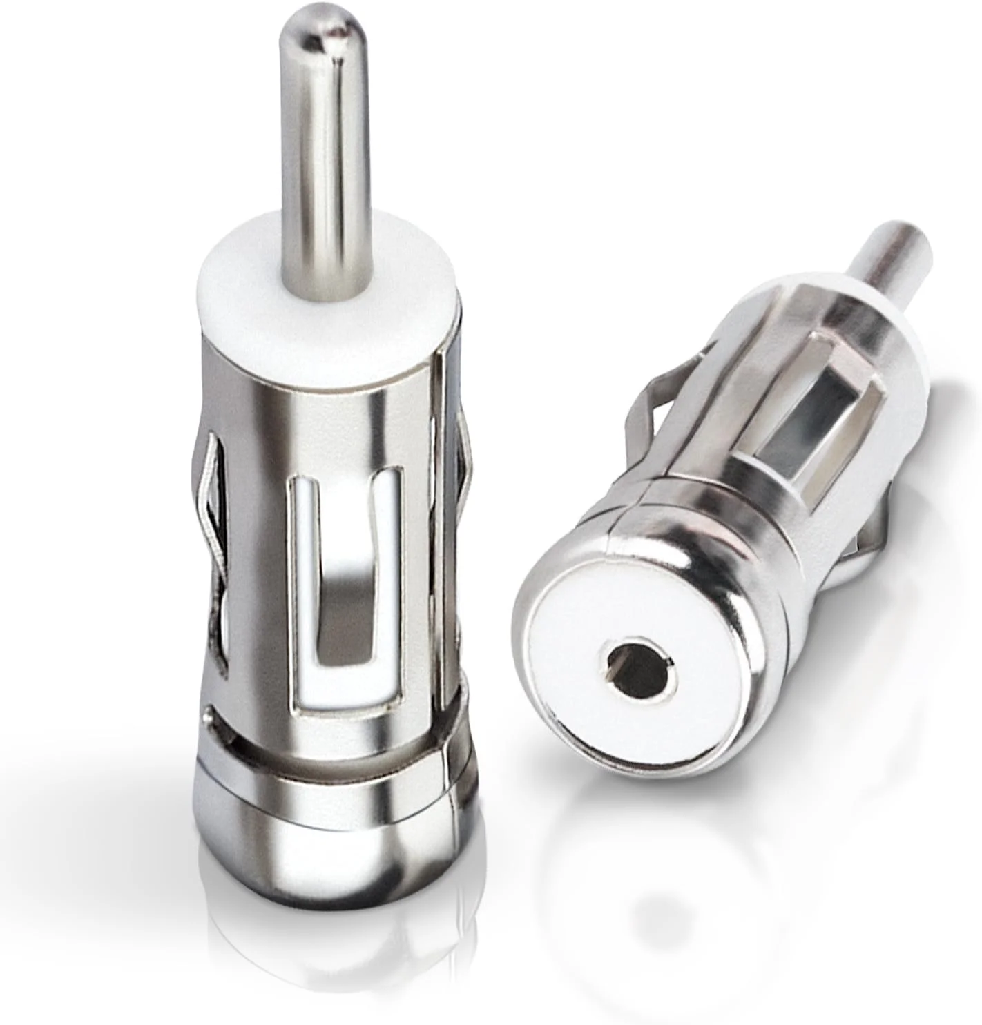 آداپتور اتصال آنتن خودرو SZSAUTO، پلاگ ISO به DIN، آداپتور آنتن رادیو FM AM استریو جهانی برای گیرنده استریو واحد اصلی رادیو صوتی خودرو (2 عددی)