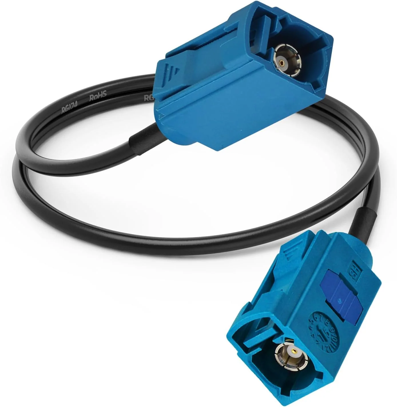 کابل افزایش طول آنتن خودرو فاکرا Z مادگی به مادگی 30 سانتی متری برای استریو خودرو، واحد اصلی اندروید، مسیریابی GPS، رادیو ماهواره ای سیریوس XM، رادیو AM FM، تلماتیکس 4G LTE، ماژول بلوتوث