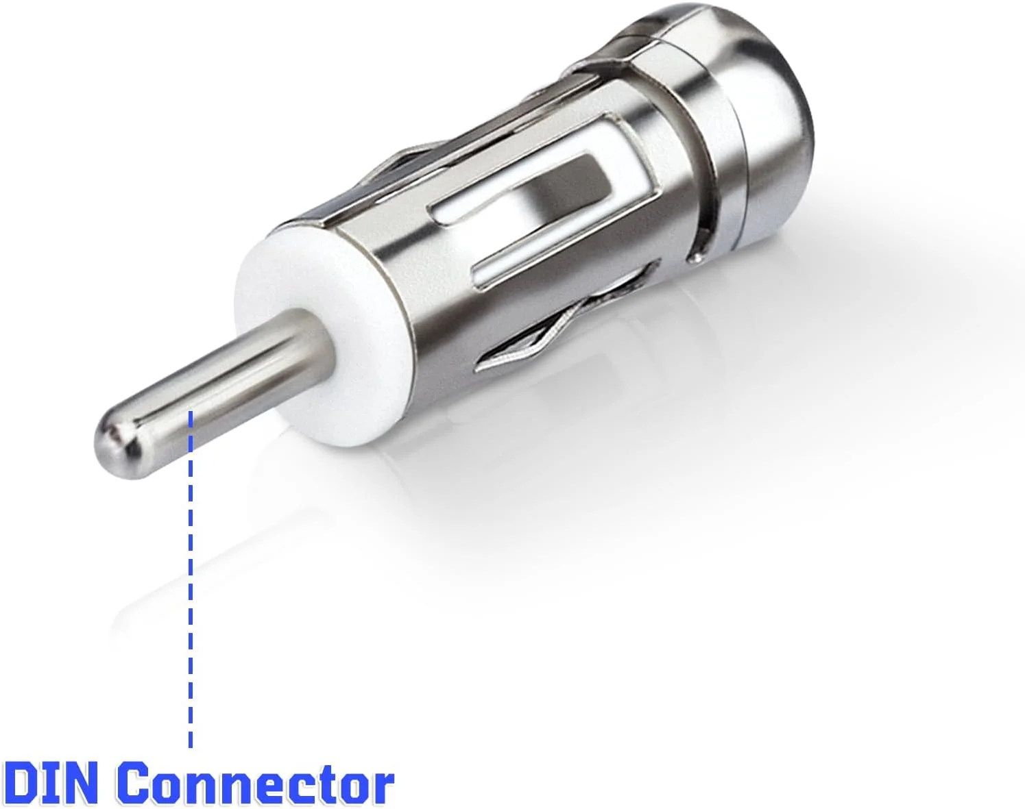آداپتور اتصال آنتن خودرو SZSAUTO، پلاگ ISO به DIN، آداپتور آنتن رادیو FM AM استریو جهانی برای گیرنده استریو واحد اصلی رادیو صوتی خودرو (2 عددی)