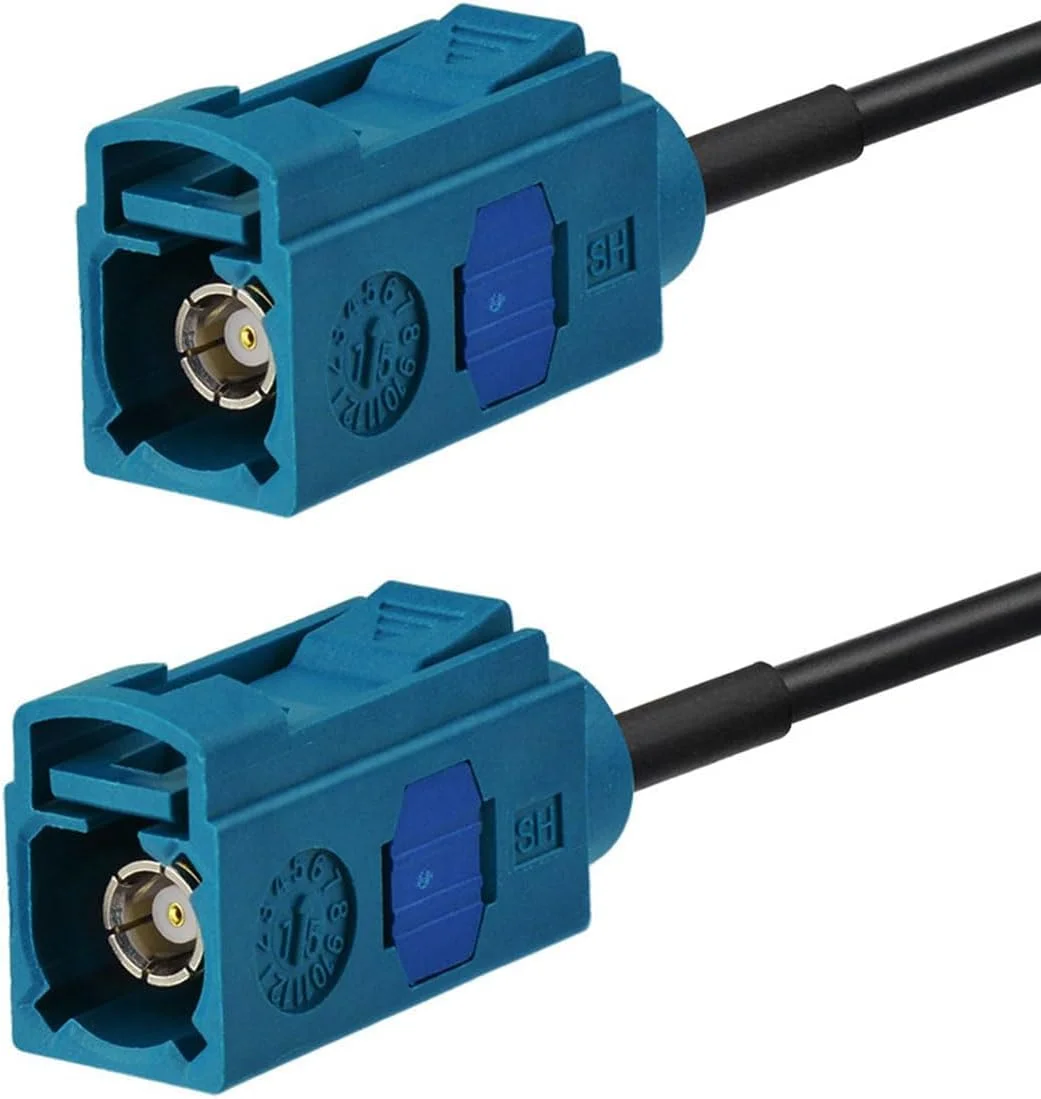 کابل افزایش طول آنتن خودرو فاکرا Z مادگی به مادگی 30 سانتی متری برای استریو خودرو، واحد اصلی اندروید، مسیریابی GPS، رادیو ماهواره ای سیریوس XM، رادیو AM FM، تلماتیکس 4G LTE، ماژول بلوتوث