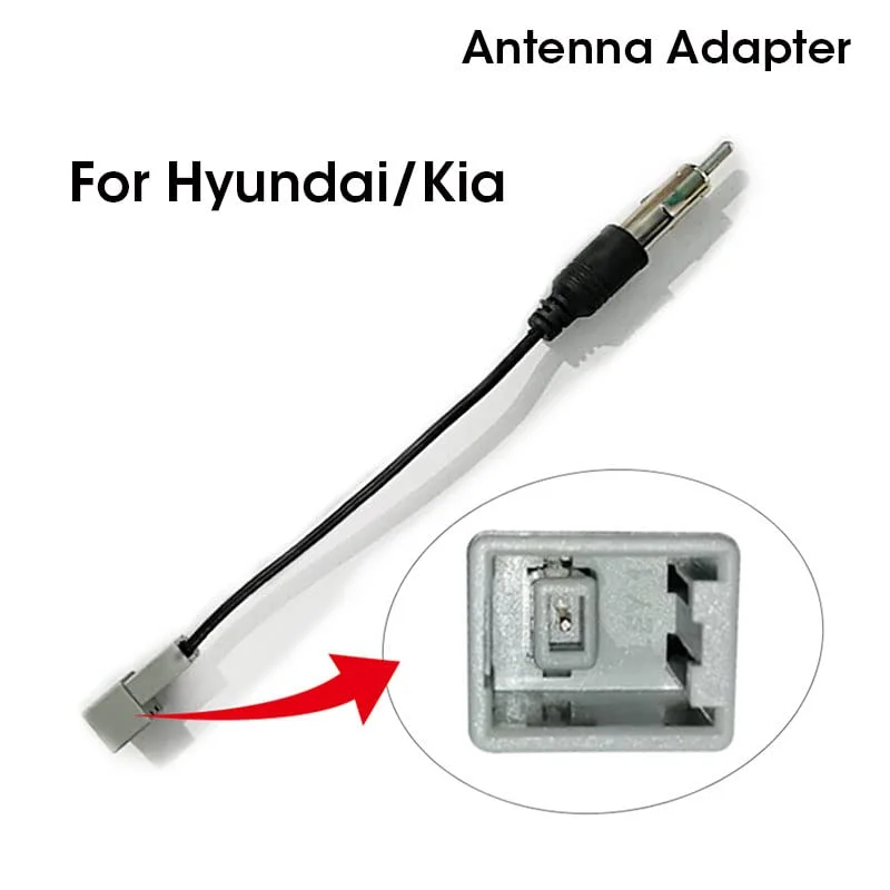 آداپتور آنتن رادیو خودرو Strpump برای خودروهای هیوندای کیا (Accent/Azera/Elantra/Touring/Genesis/Santa Fe/Sonata/Tucson/Veracruz) - اتصال آنتن فابریک به رادیوهای غیر فابریک